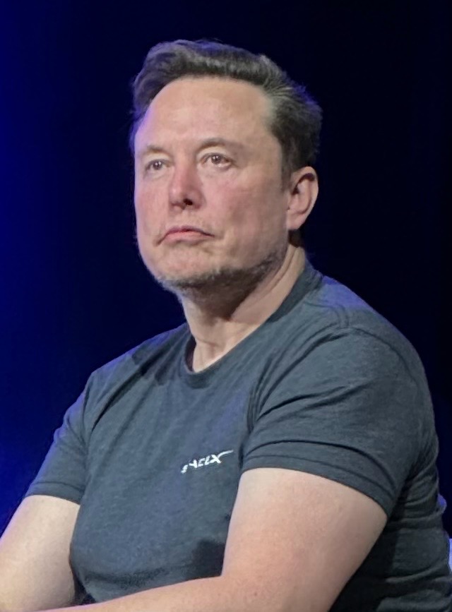 Elon Musk at a conference in March 2024.