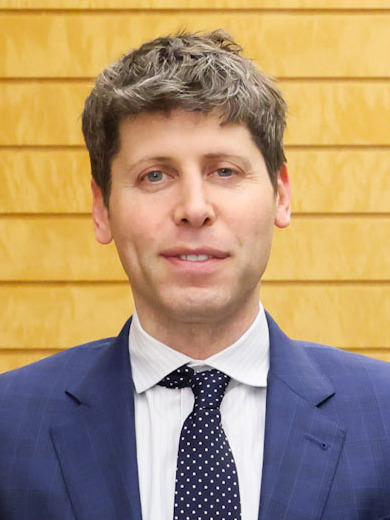 Sam Altman during a February 2025 meeting at the Prime Minister's Residence in Japan.